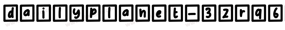 DailyPlanet-3zRq6字体转换