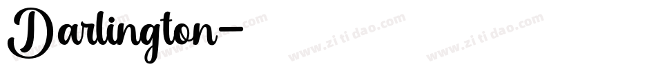 Darlington字体转换