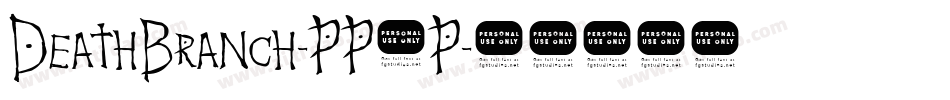 DeathBranch-PP1P字体转换
