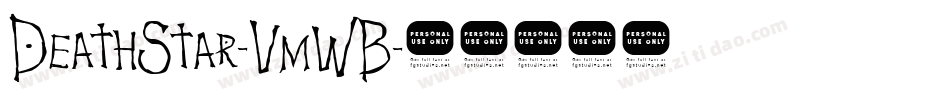 DeathStar-VmWB字体转换