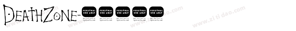 DeathZone字体转换