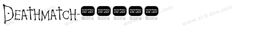 Deathmatch字体转换