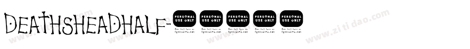 deathsheadhalf字体转换