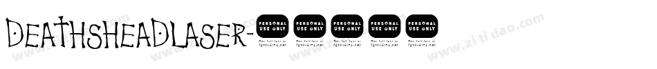 deathsheadlaser字体转换