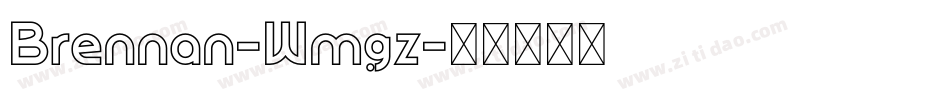 Brennan-Wmgz字体转换