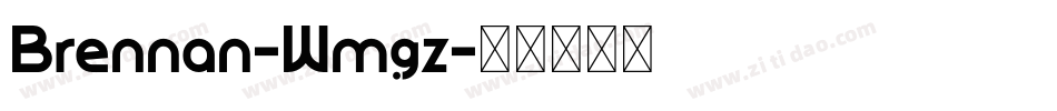 Brennan-Wmgz字体转换