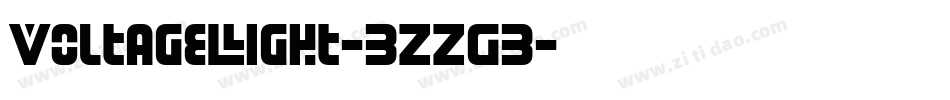 VoltageLight-3zzG3字体转换