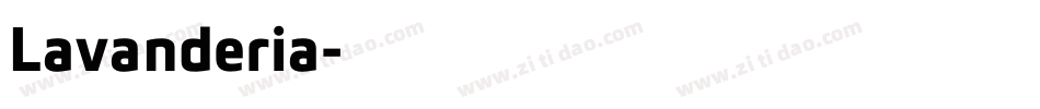 Lavanderia字体转换