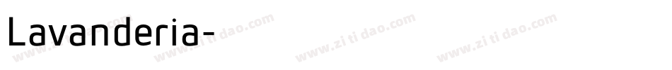 Lavanderia字体转换