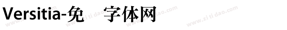 Versitia字体转换