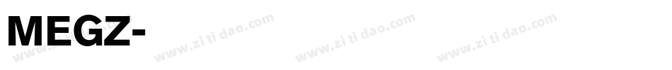 MEGZ字体转换