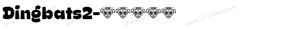 Dingbats2字体转换