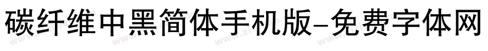 碳纤维中黑简体手机版字体转换