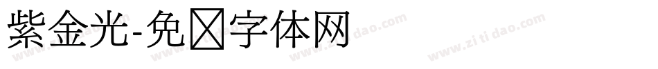 紫金光字体转换