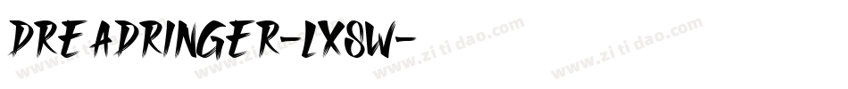 DreadRinger-LX8W字体转换