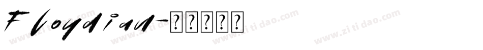 Floydian字体转换