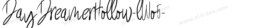 DayDreamerHollow-lWo5字体转换