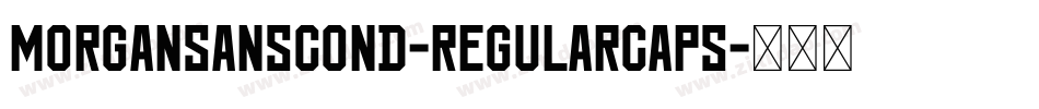 MorganSansCond-RegularCaps字体转换 MorganSansCond-RegularCaps字体转换