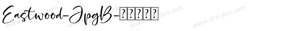 Eastwood-JpgB字体转换