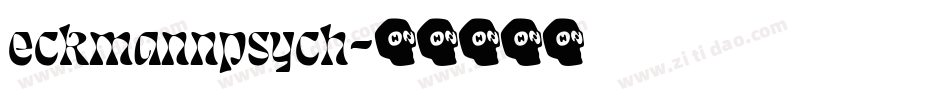 eckmannpsych字体转换