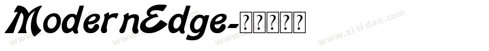 ModernEdge字体转换