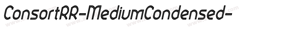 ConsortRR-MediumCondensed字体转换 ConsortRR-MediumCondensed字体转换