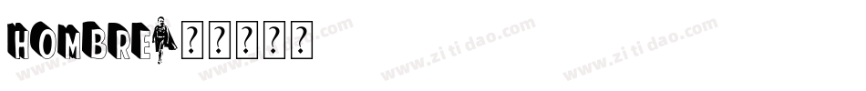 Hombre字体转换