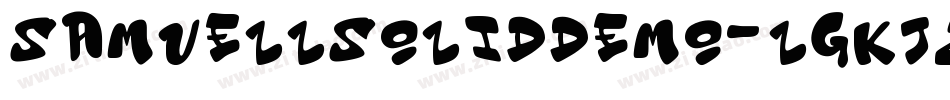 SamuellSolidDemo-lgKJZ字体转换
