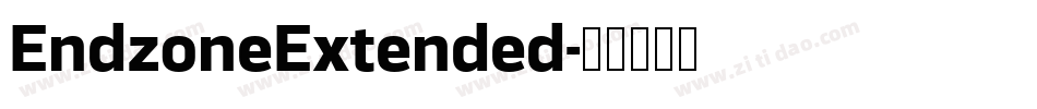 EndzoneExtended字体转换
