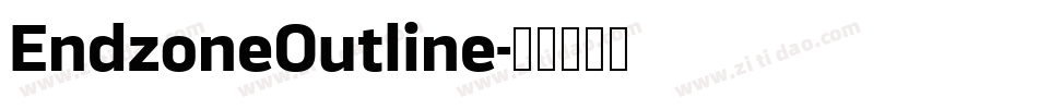 EndzoneOutline字体转换
