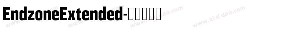 EndzoneExtended字体转换