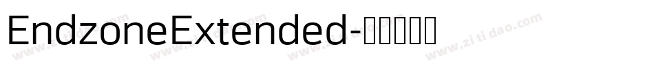 EndzoneExtended字体转换