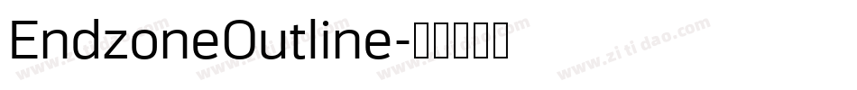 EndzoneOutline字体转换