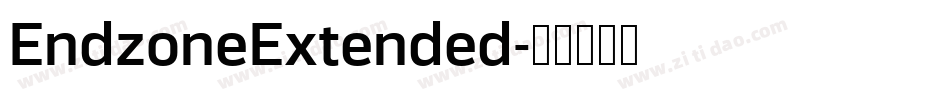 EndzoneExtended字体转换