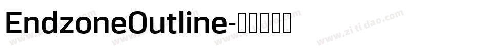 EndzoneOutline字体转换