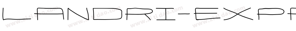 Landri-ExpandedRegular字体转换 Landri-ExpandedRegular字体转换