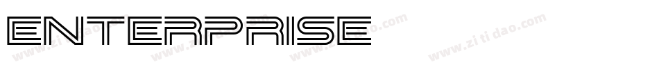 enterprise字体字体转换