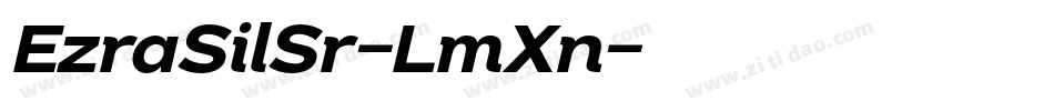 EzraSilSr-LmXn字体转换