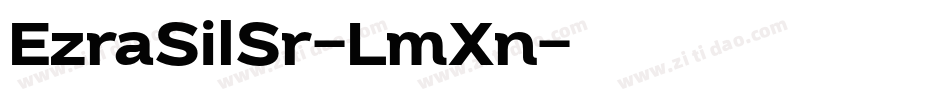EzraSilSr-LmXn字体转换