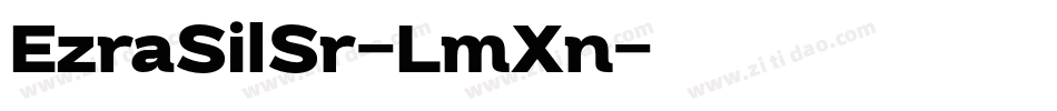 EzraSilSr-LmXn字体转换