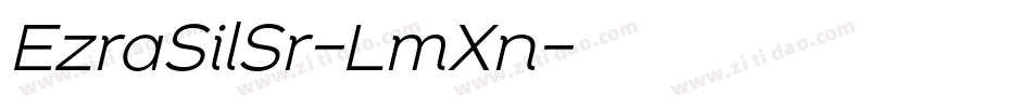 EzraSilSr-LmXn字体转换