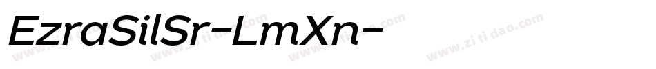 EzraSilSr-LmXn字体转换