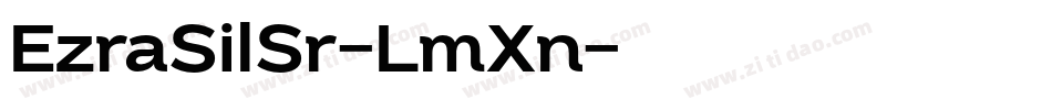 EzraSilSr-LmXn字体转换