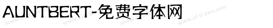 AUNTBERT字体转换