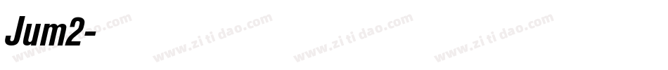 Jum2字体转换