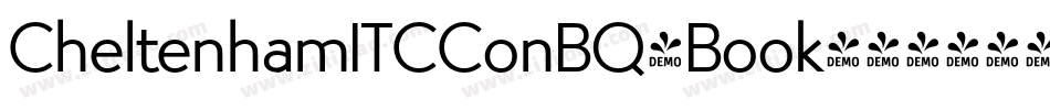 CheltenhamITCConBQ-Book字体转换