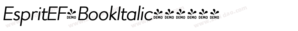 EspritEF-BookItalic字体转换 EspritEF-BookItalic字体转换