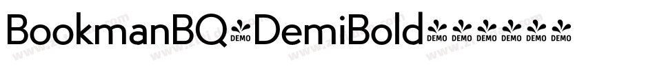 BookmanBQ-DemiBold字体转换 BookmanBQ-DemiBold字体转换