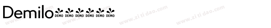 Demilo字体转换