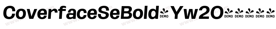 CoverfaceSeBold-Yw2O字体转换